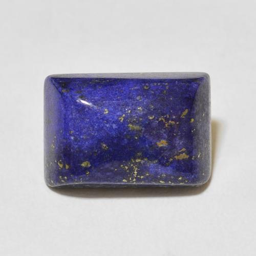9.01ct Natural Azul oscuro Lapislázuli, Corte Baguette, Opaco