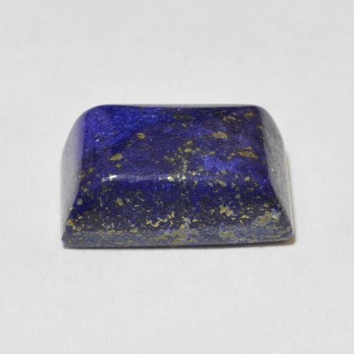 Lapislázuli Azul oscuro natural de 9.01 ct, Corte Baguette, Opaco