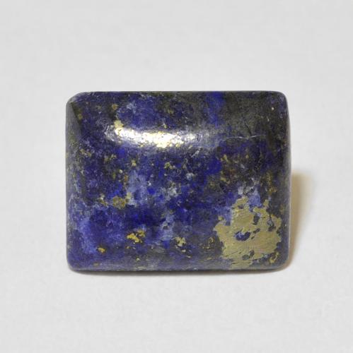 5.85ct Natural Azul oscuro Lapislázuli, Corte Baguette, Opaco