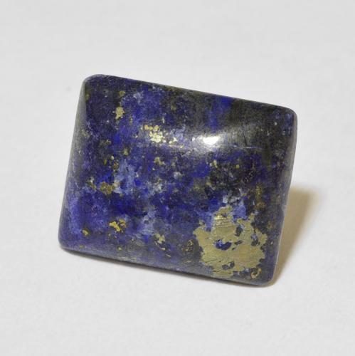 Lapislázuli Azul oscuro natural de 5.85 ct, Corte Baguette, Opaco