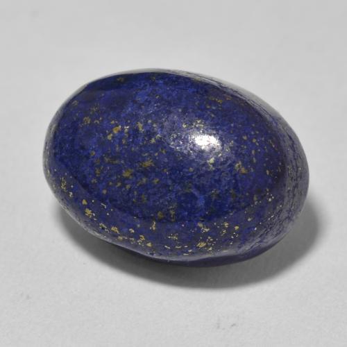 Lapislázuli Azul muy intenso natural de 12.05 ct, Ovalada, Opaco