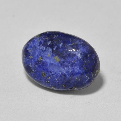 Lapislázuli Azul egipcio intenso natural de 3.89 ct, Ovalada, Opaco