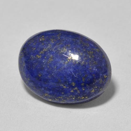 Lapislázuli Azul egipcio intenso natural de 7.20 ct, Ovalada, Opaco