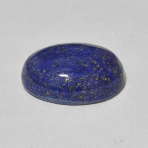 Lapislázuli Azul egipcio intenso natural de 7.20 ct, Ovalada, Opaco
