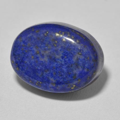 Lapislázuli Azul marino natural de 15.21 ct, Ovalada, Opaco