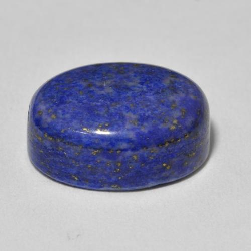 Lapislázuli Azul marino natural de 15.21 ct, Ovalada, Opaco