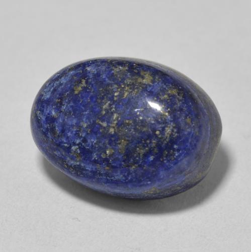 Lapislázuli Azul marino natural de 11.28 ct, Ovalada, Opaco