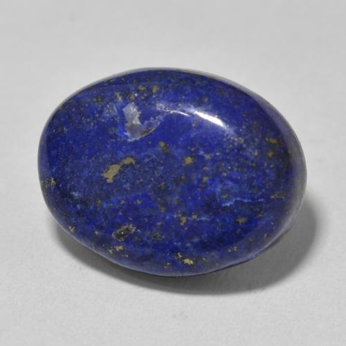 Lapislázuli Azul marino natural de 15.53 ct, Ovalada, Opaco