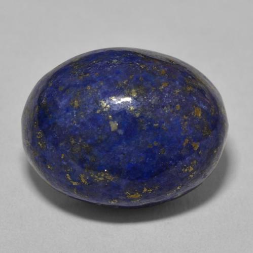 18.38ct Natural Azul oscuro Lapislázuli, Ovalada, Opaco