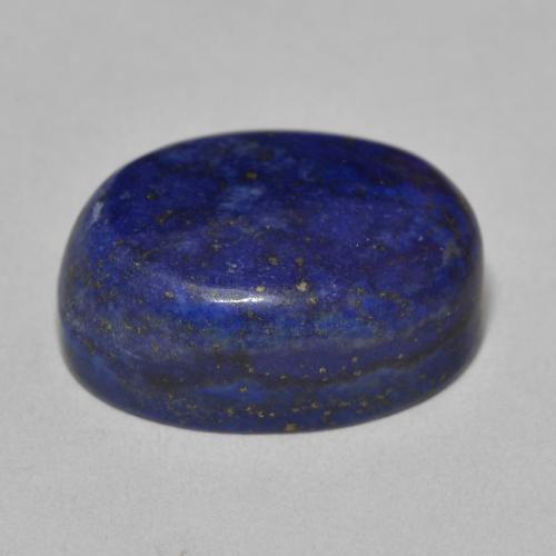 Lapislázuli Azul muy intenso natural de 15.53 ct, Ovalada, Opaco