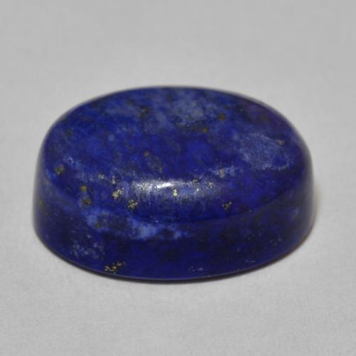 Lapislázuli Azul muy intenso natural de 13.60 ct, Ovalada, Opaco