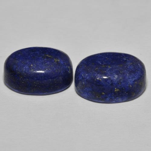 Gemas de Lapislázuli Azul muy intenso natural de 27.91 ct, Ovalada, Opaco