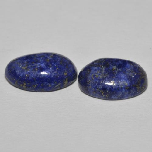 Gemas de Lapislázuli Azul oscuro natural de 18.07 ct, Ovalada, Opaco