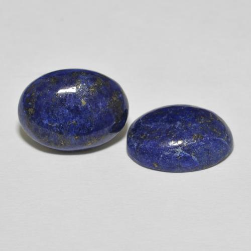 Gemas de Lapislázuli Azul eléctrico natural de 16.23 ct, Ovalada, Opaco