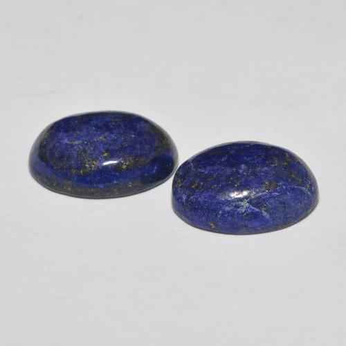 Gemas de Lapislázuli Azul eléctrico natural de 16.23 ct, Ovalada, Opaco