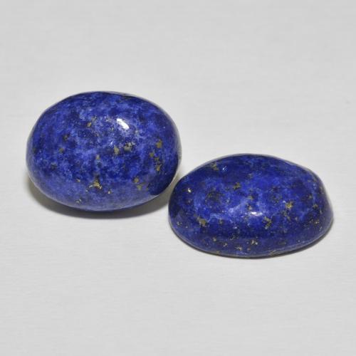 Gemas de Lapislázuli Azul claro natural de 23.64 ct, Ovalada, Opaco
