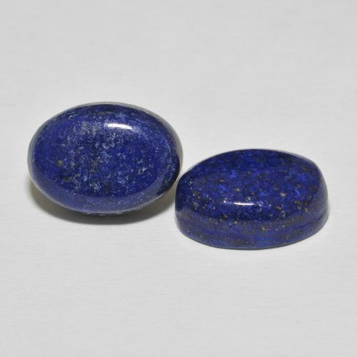 Gemas de Lapislázuli Azul egipcio intenso natural de 18.05 ct, Ovalada, Opaco