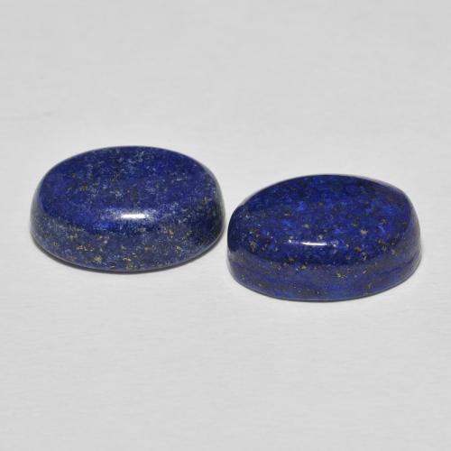 Gemas de Lapislázuli Azul egipcio intenso natural de 18.05 ct, Ovalada, Opaco