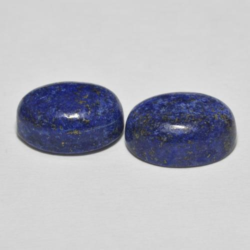 Gemas de Lapislázuli Azul oscuro natural de 20.03 ct, Ovalada, Opaco