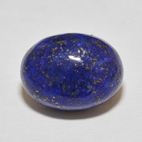17.33ct Natural Azul oscuro Lapislázuli, Ovalada, Opaco