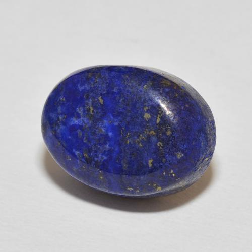 Lapislázuli Azul oscuro natural de 13.11 ct, Ovalada, Opaco