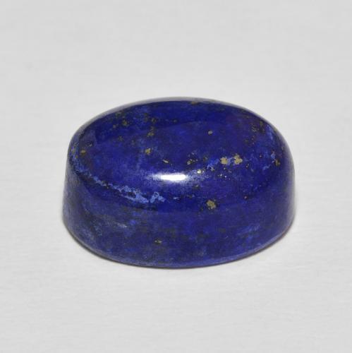 Lapislázuli Azul oscuro natural de 11.48 ct, Ovalada, Opaco
