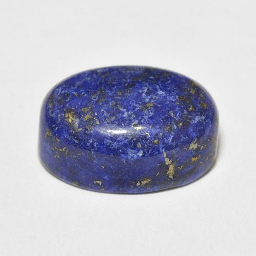 Lapislázuli Azul egipcio intenso natural de 14.49 ct, Ovalada, Opaco