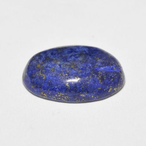 Lapislázuli Azul marino natural de 10.28 ct, Ovalada, Opaco