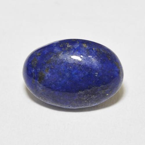 5.00ct Natural Azul oscuro Lapislázuli, Ovalada, Opaco
