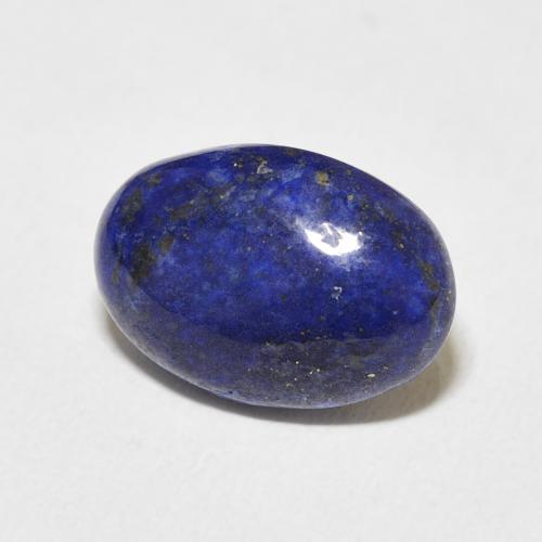 Lapislázuli Azul oscuro natural de 5.00 ct, Ovalada, Opaco