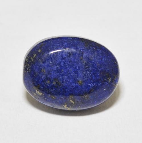 7.60ct Natural Azul oscuro Lapislázuli, Ovalada, Opaco
