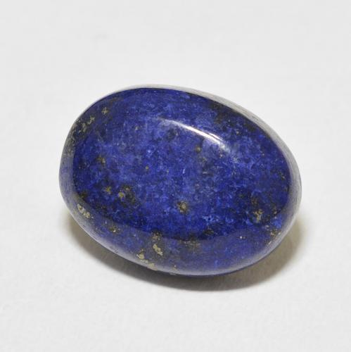 Lapislázuli Azul oscuro natural de 7.60 ct, Ovalada, Opaco