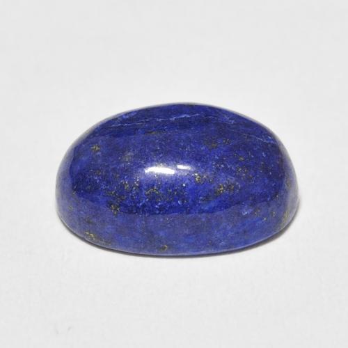 Lapislázuli Azul marino natural de 10.82 ct, Ovalada, Opaco