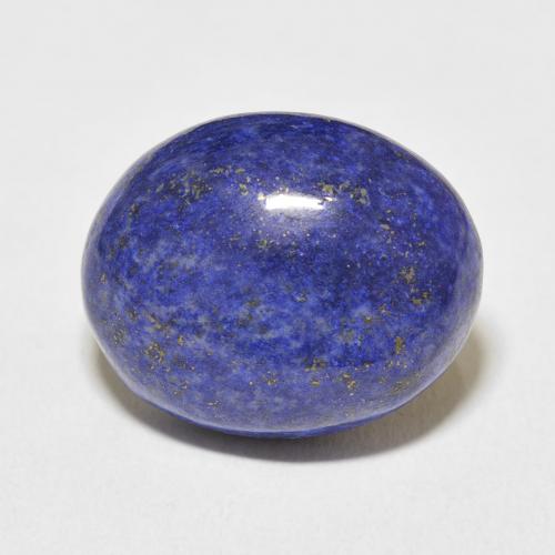 15.26ct Natural Azul egipcio intenso Lapislázuli, Ovalada, Opaco