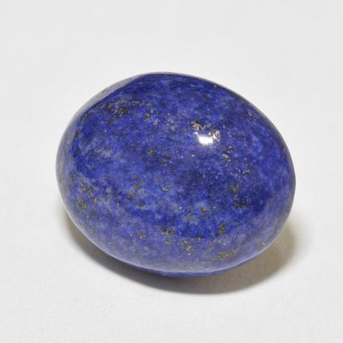 Lapislázuli Azul egipcio intenso natural de 15.26 ct, Ovalada, Opaco
