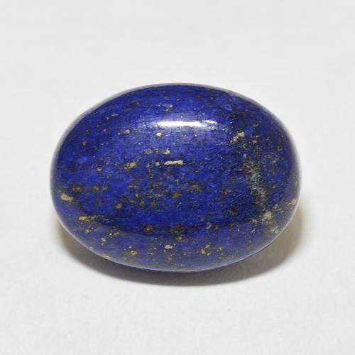 13.45ct Natural Azul oscuro Lapislázuli, Ovalada, Opaco