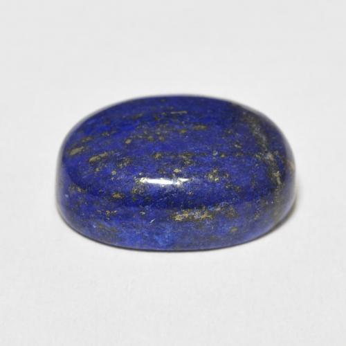 Lapislázuli Azul oscuro natural de 13.45 ct, Ovalada, Opaco