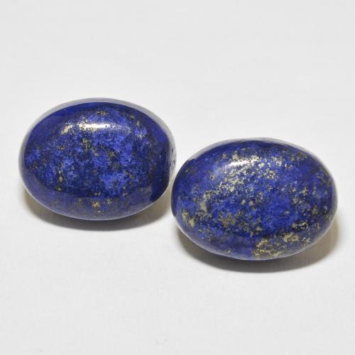 25.25ctw Natural Azul marino Lapislázuli, Ovalada, Opaco