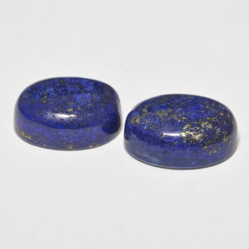 Gemas de Lapislázuli Azul marino natural de 25.25 ct, Corte Óvalo, Opaco