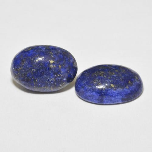 Gemas de Lapislázuli Azul egipcio intenso natural de 18.80 ct, Ovalada, Opaco