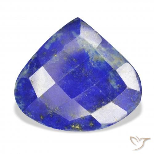 22.58ct Natural Azul oscuro Lapislázuli, En forma de pera, Opaco