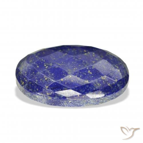 Lapislázuli Azul oscuro natural de 50.98 ct, Ovalada, Opaco