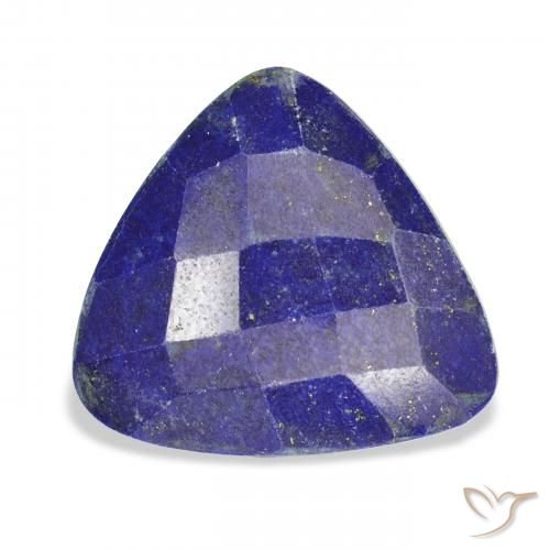 16.13ct Natural Azul egipcio intenso Lapislázuli, Trillón, Opaco