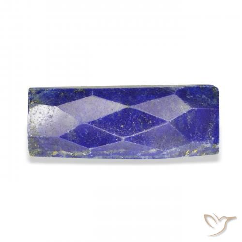 13.05ct Natural Azul oscuro Lapislázuli, Corte Baguette, Opaco