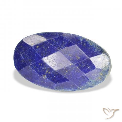 Lapislázuli Azul marino natural de 19.56 ct, Ovalada, Opaco
