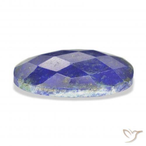 Lapislázuli Azul oscuro natural de 10.68 ct, Ovalada, Opaco