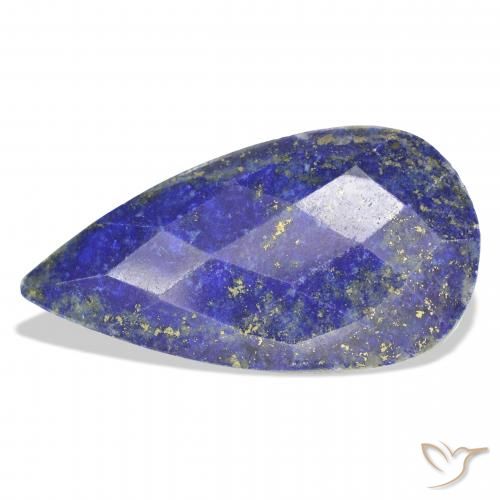 22.37ct Natural Azul marino Lapislázuli, En forma de pera, Opaco