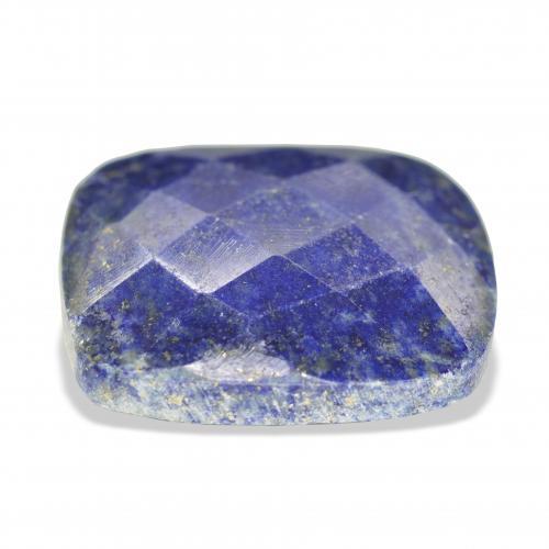 Lapislázuli Azul oscuro natural de 25.25 ct, Forma Cojín, Opaco