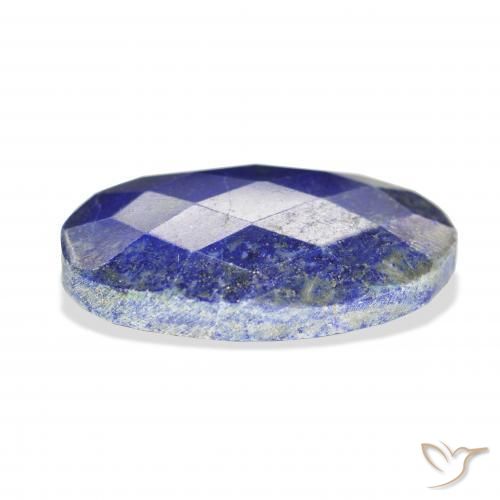 Lapislázuli Azul oscuro natural de 26.36 ct, Ovalada, Opaco