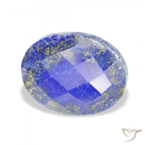 Lapislázuli Azul claro natural de 19.70 ct, Ovalada, Opaco